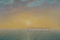 Sunset On The Sea Luminism seascape John Frederick Kensett